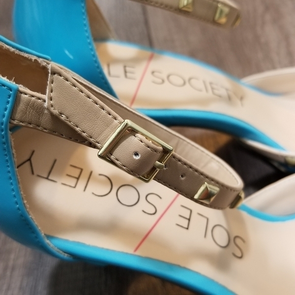 Sole Society Anneke Studded Strapy Pumps - Picture 8 of 9